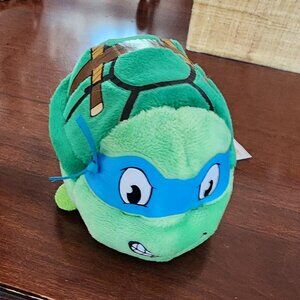 Ty Teeny TYS Leonardo Ninja Turtles Plushie Stuffed Animal Toy